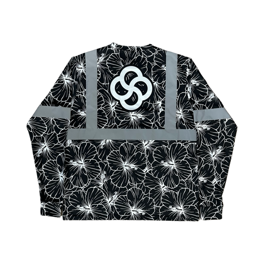 SESH Hibiscus HIVIS Long Sleeve Shirt