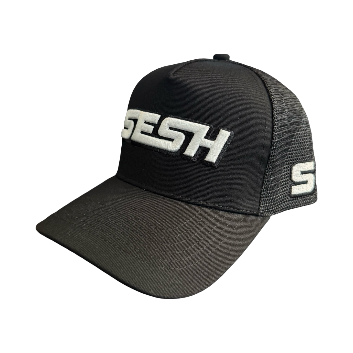 SESH OG Trucker Hat (Black)