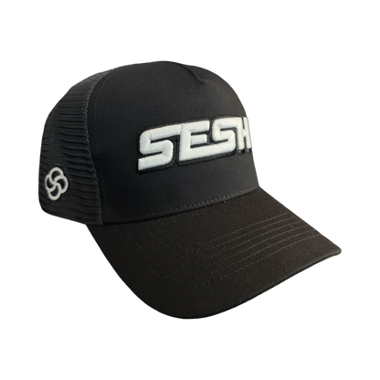 SESH OG Trucker Hat (Black)