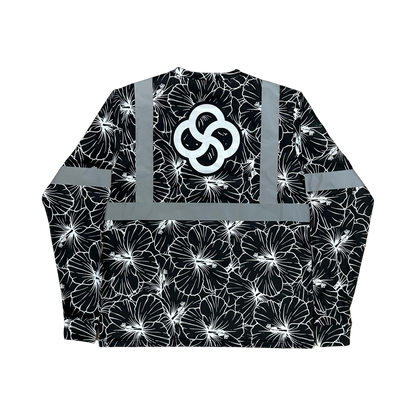 SESH Hibiscus HIVIS Long Sleeve Shirt