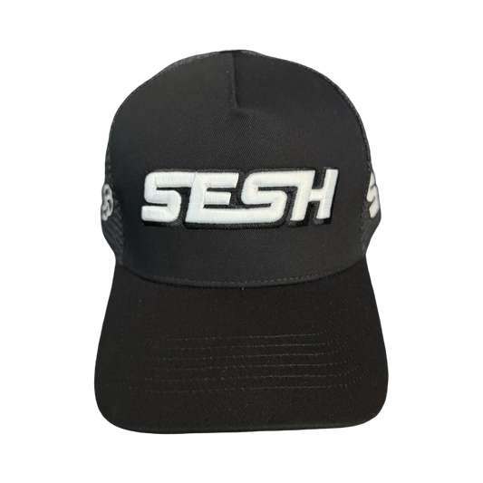 SESH OG Trucker Hat (Black)